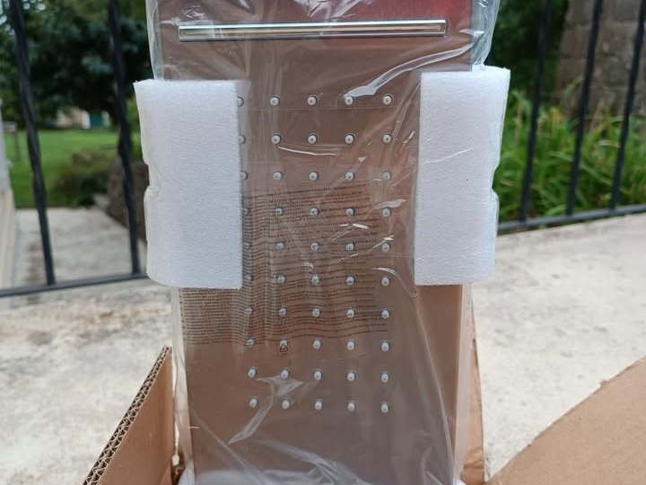 Tuš panel inox novi