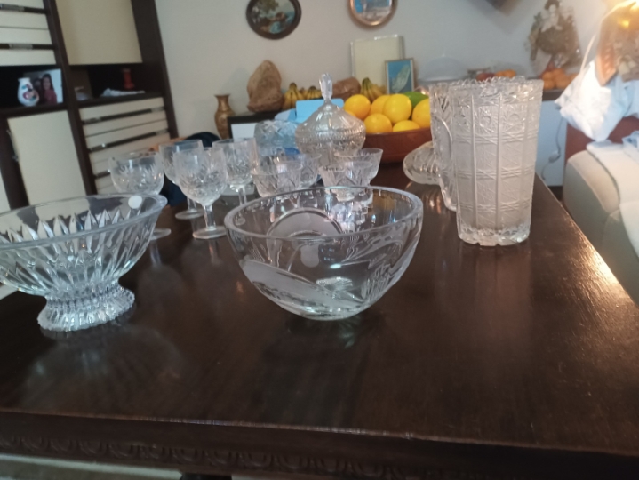 Kristalne čaše i dr.