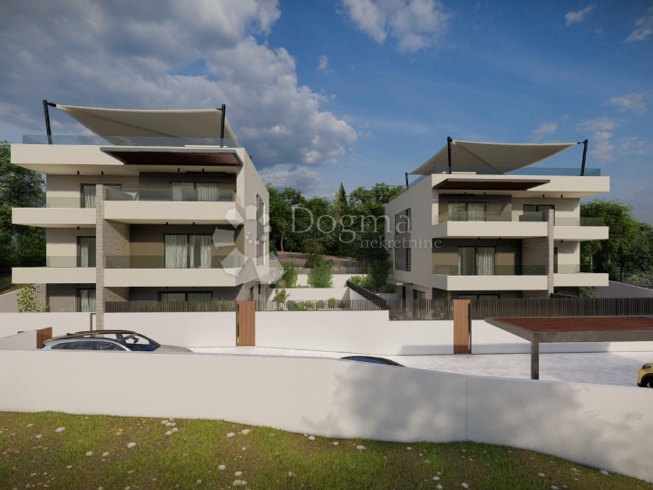 Opatija, Ika - dvoetažan stan u odličnoj novogradnji 350m do mora