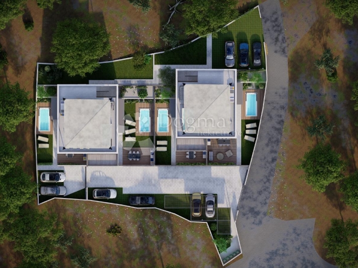 Opatija, Ika - dvoetažan stan u odličnoj novogradnji 350m do mora