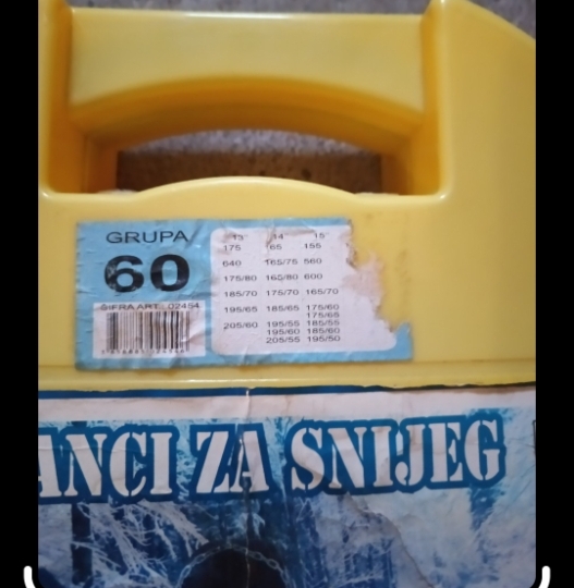 Lanci za snijeg, grupa 60