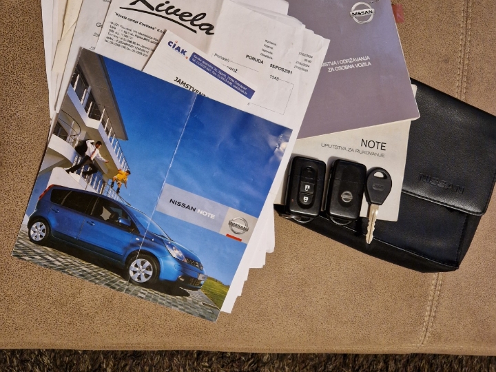 Nissan Note, HR auto, 2013.g., odličan