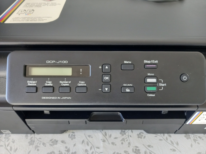 Brother dcp-j100 printer + skener