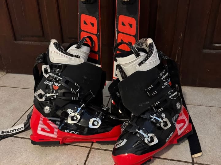 Skije Rossignol i pancerice Salomon