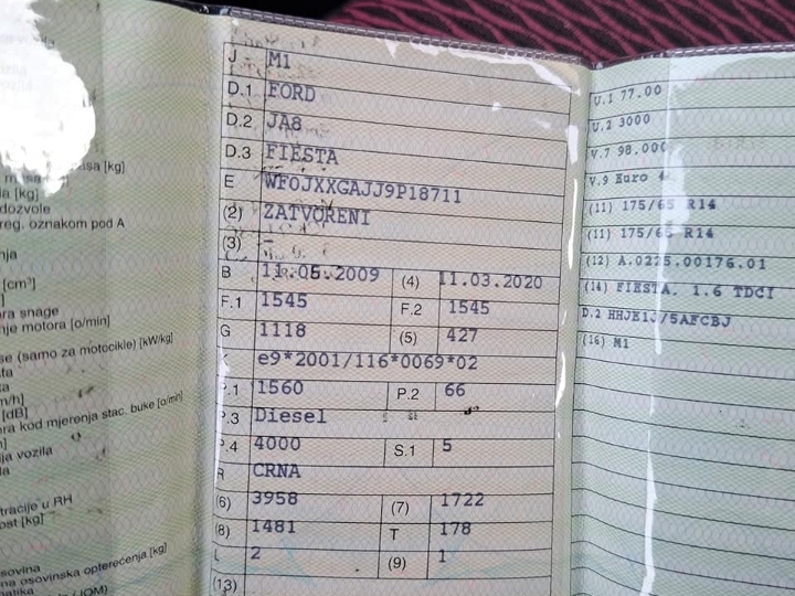 Ford Fiesta 1.6 tdci