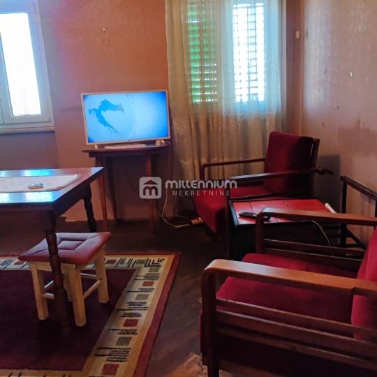 Gornja Vežica, etaža, 88.26m2, okućnica i pogled na more