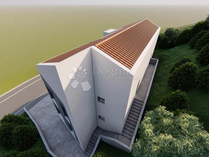 Vrbnik – novogradnja s panoramskim pogledom na more