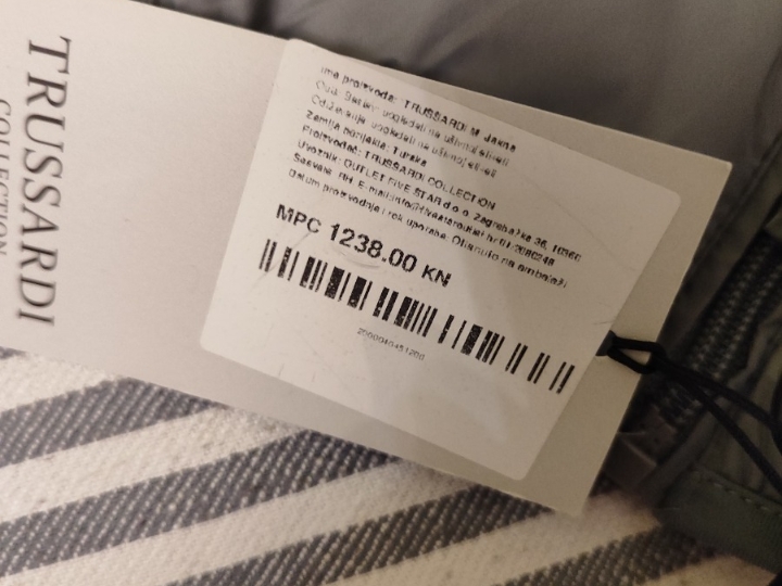 Jakne Trussardi S i M veličine