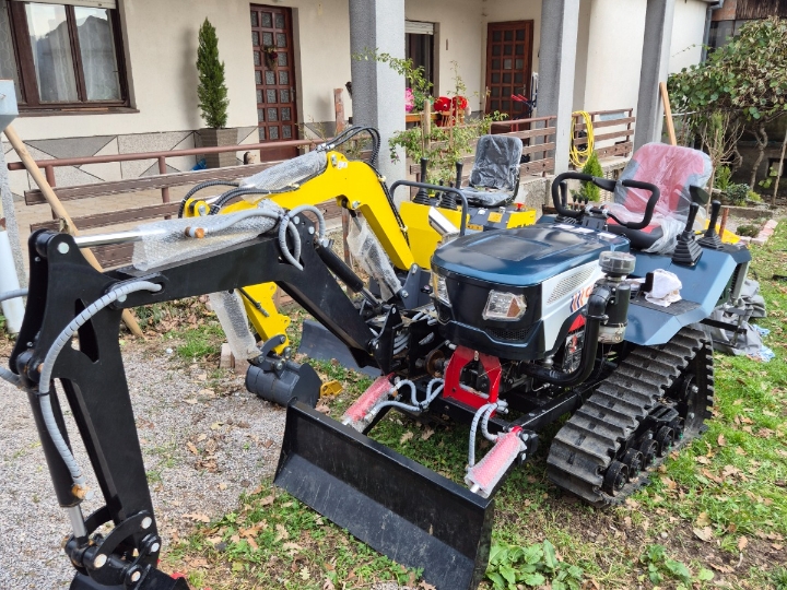 Najam mini bagera i traktora