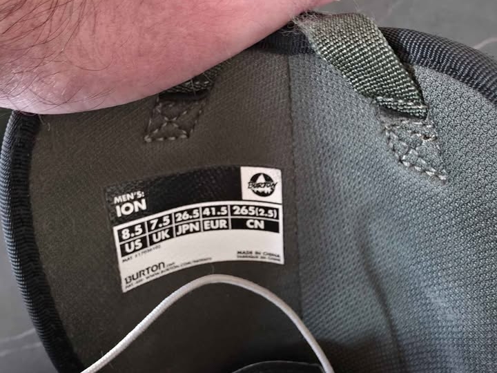 Burton Ion Life buce