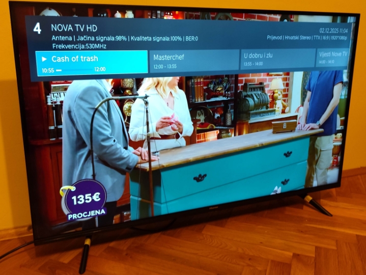 Led TV smart Hisense 43"