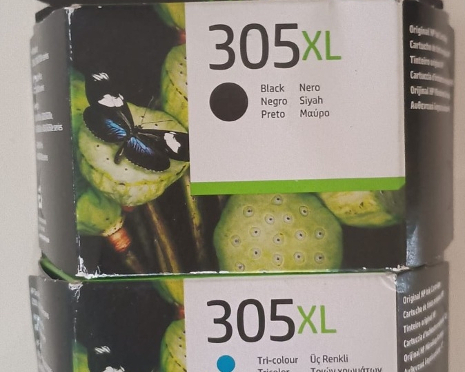 HP 305 XL toner color i crna