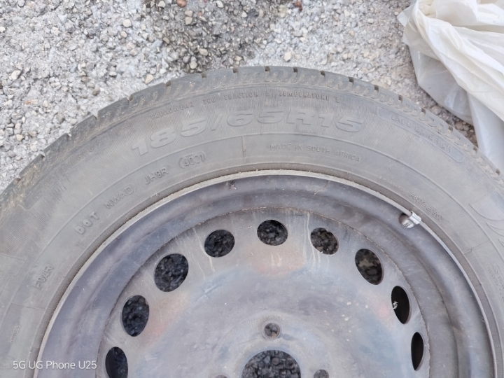 Renault Clio, 4 čelične felge 15"