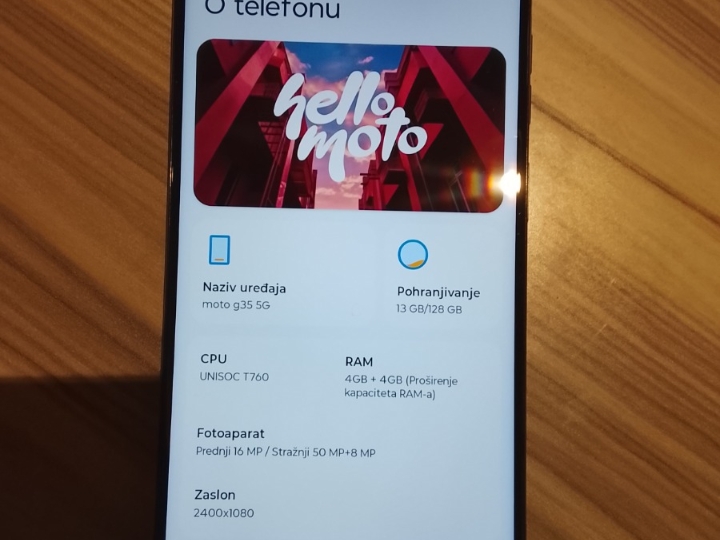 Motorola g35, 128 GB