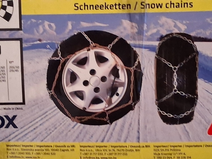 Prodajem ili mijenjam lance za snijeg