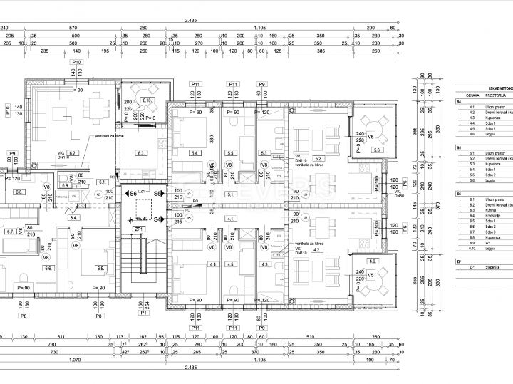 Viškovo, Marinići, stan 2S+DB, novogradnja