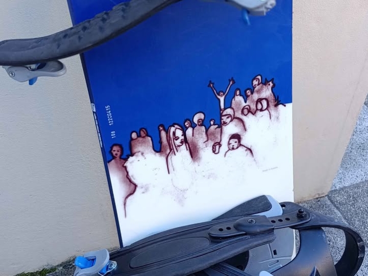 Snowboard Scott People Party