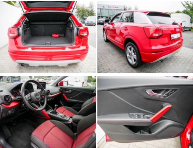 Audi Q2 1.6 TDI Tango-crvena