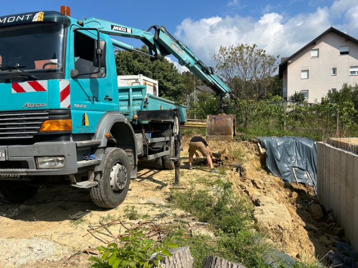 Prijevoz kamionom sa kranom