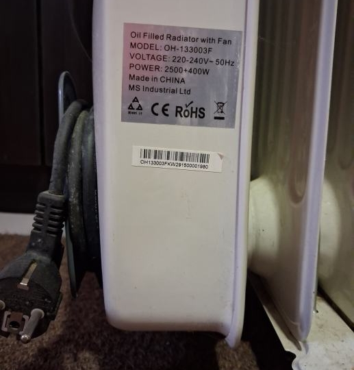 Uljni radijator 12 rebara