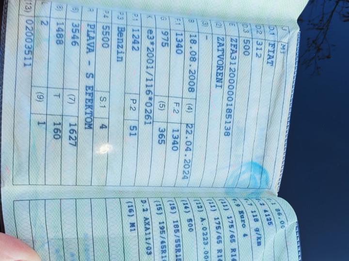 Fiat 500 1.2 Sport Automatik