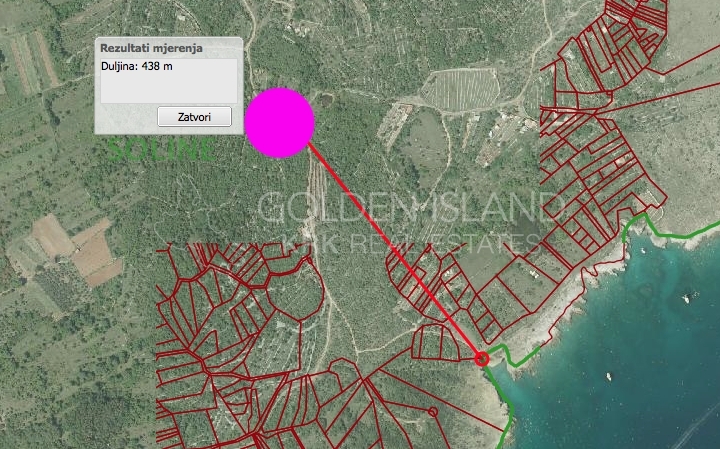 Šilo, poljoprovredno blizu mora