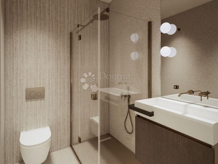 Omišalj - novogradnja s pogledom na more