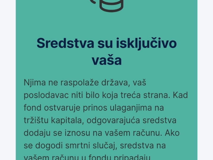 Savjetovanje za mirovinsku štednju