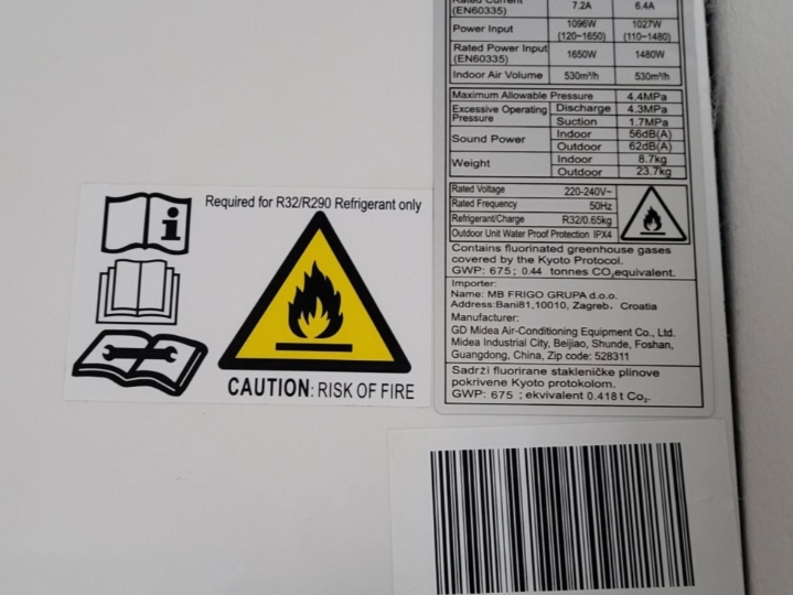 Maxon klima uređaj neispravan