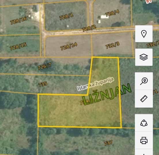 Poljoprivredno zemljište – Ližnjan,