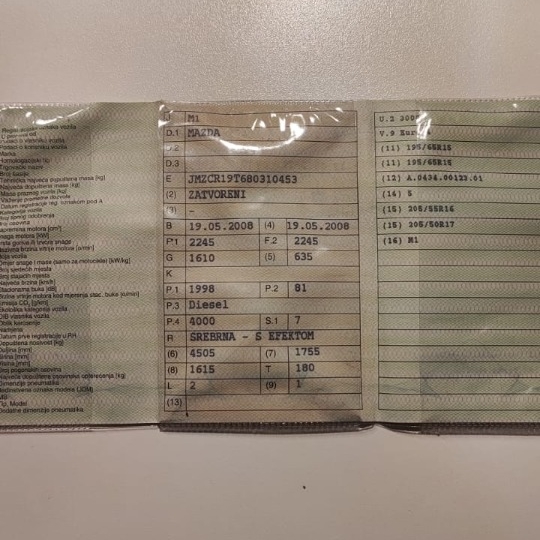 Mazda 5, 2.0 D prodajem