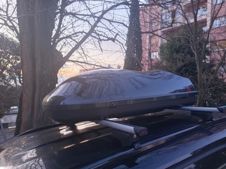 Krovna kutija 320 l, G3 kao nova