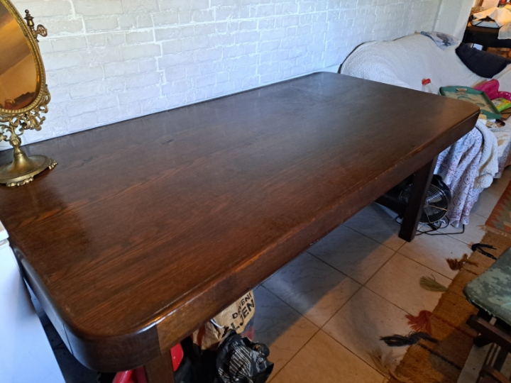 Stol veliki, puno drvo, ručna izrada