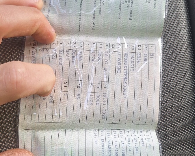 Prodajem Ford transit