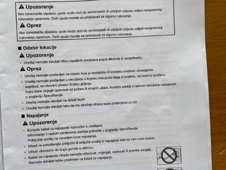 Printer-scanner Pixma MX455