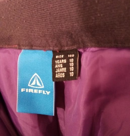 Dječje ski hlače br. 140 Firefly