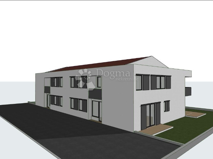 Prostran stan u novogradnji sa loggiom (B5)