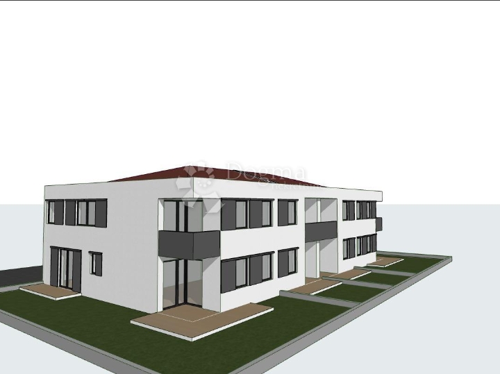 Prostran stan u novogradnji sa loggiom (B5)