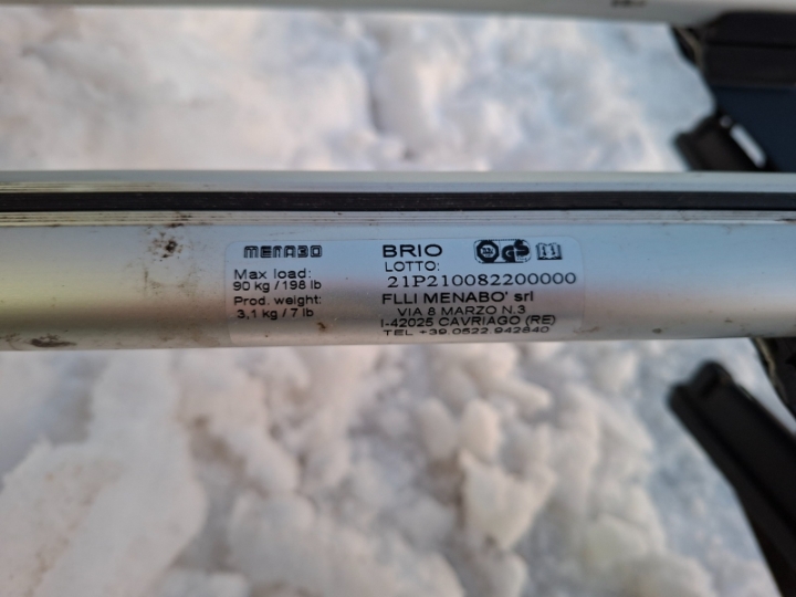 Krovni nosač Honda Accord 2008-2013