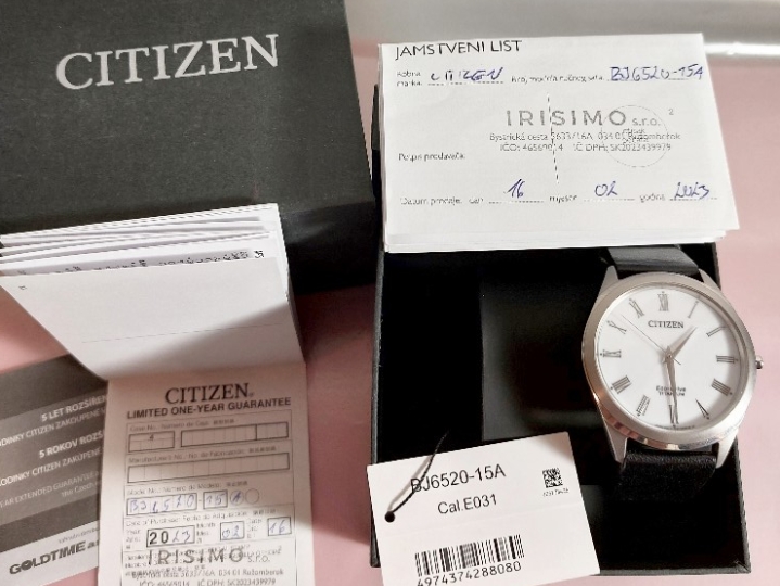 Ručni sat Citizen solarno punjenje