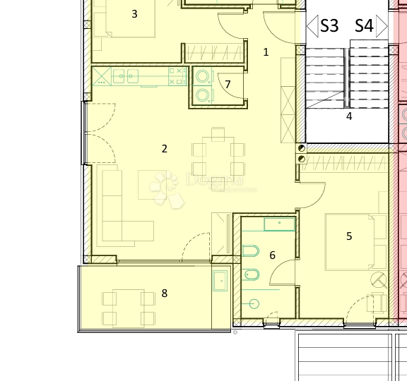 Umag, Zambratija, novogradnja