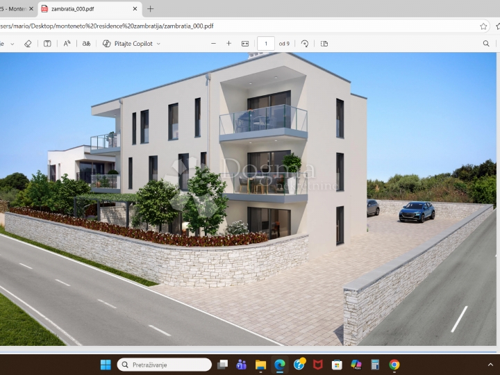 Okolica Umaga, novi apartman s vlastitim vrtom