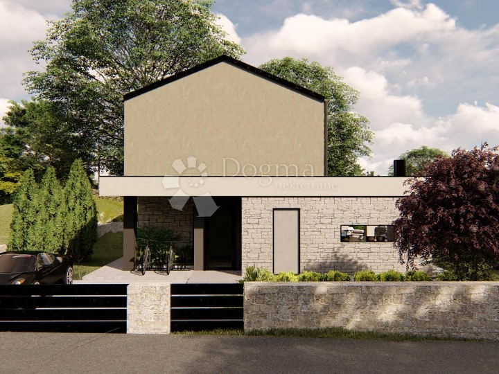 Zemljište s građevinskom dozvolom za dvije kuće