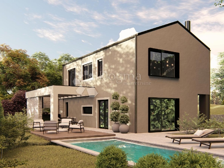 Zemljište s građevinskom dozvolom za dvije kuće