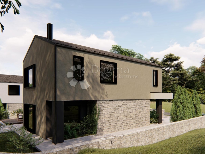 Zemljište s građevinskom dozvolom za dvije kuće