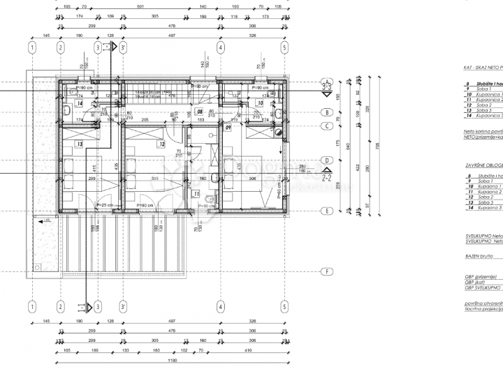 Zemljište s građevinskom dozvolom za dvije kuće