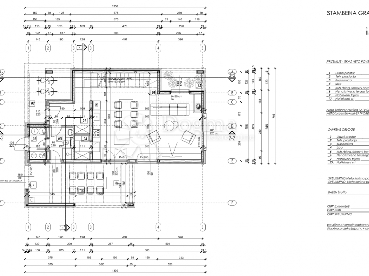 Zemljište s građevinskom dozvolom za dvije kuće