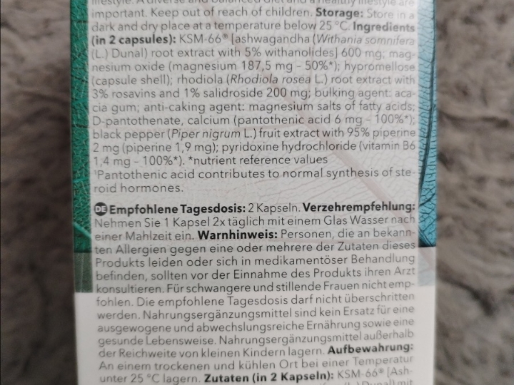 Adrenalux tabl-ravnoteža kortizola