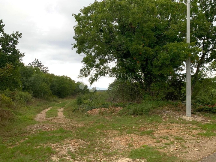 Rakalj – parcela s dozvolom, pogled na more