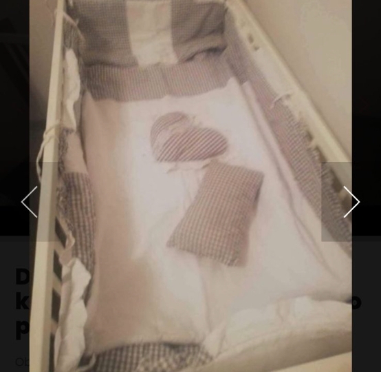 Dječji, drveni krevet plus madrac